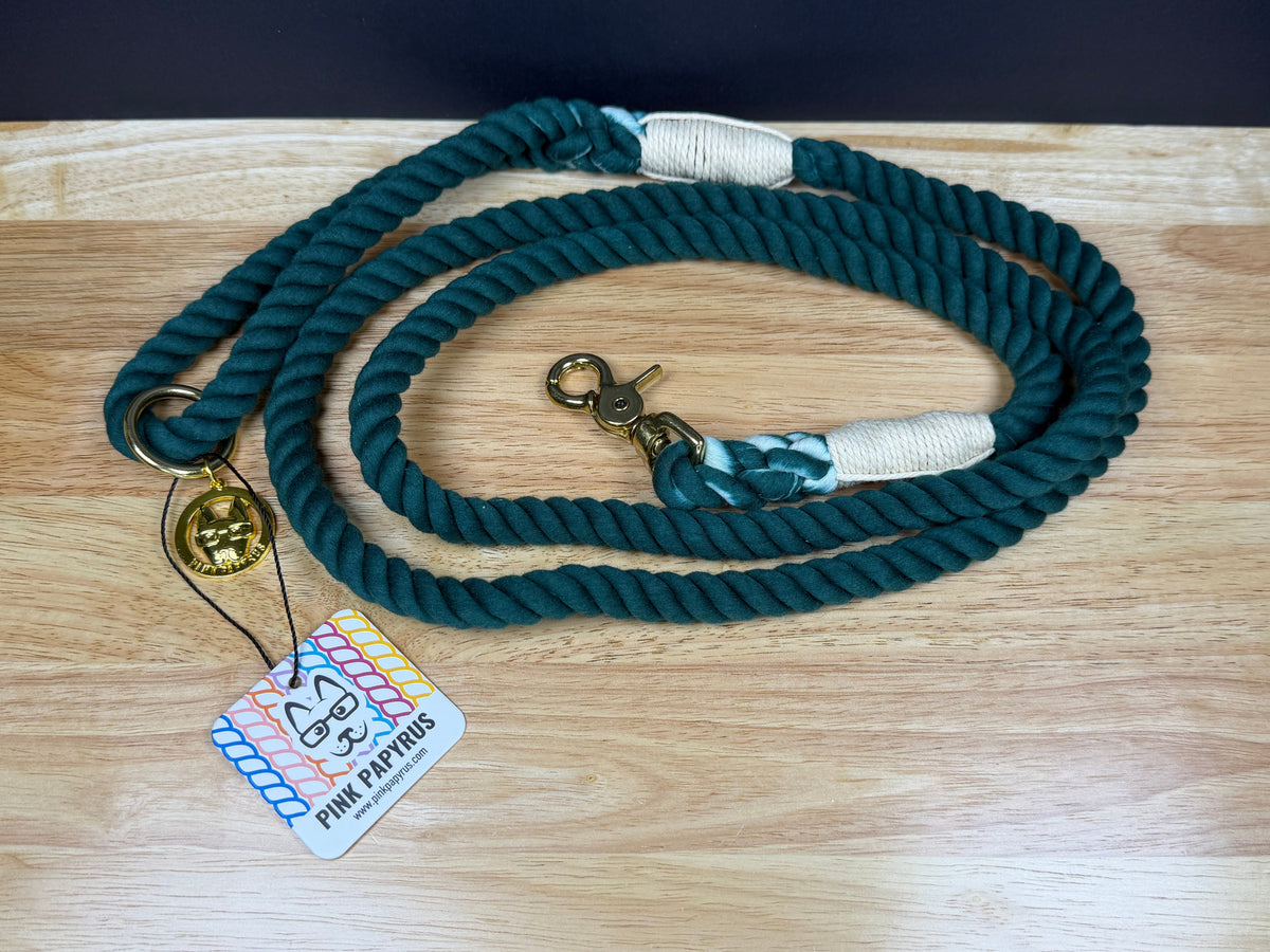 Pink Papyrus 6' Rope Leash