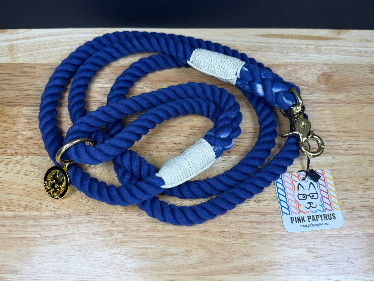 Pink Papyrus 6' Rope Leash