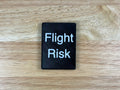 "Flight Risk" Magnetic Crate Tag